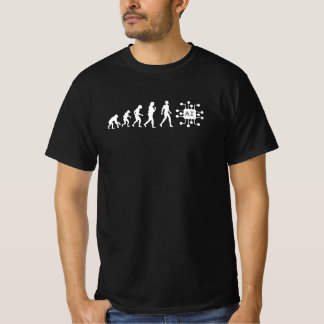 T-shirt T Shirt Intelligence Artificielle Evolution Humour