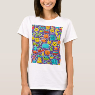 T-shirt "T-shirt Jouets Pixar inspirés - Minimali lumineux