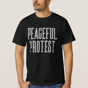 T-shirt T-Shirt, la manifestation pacifique
