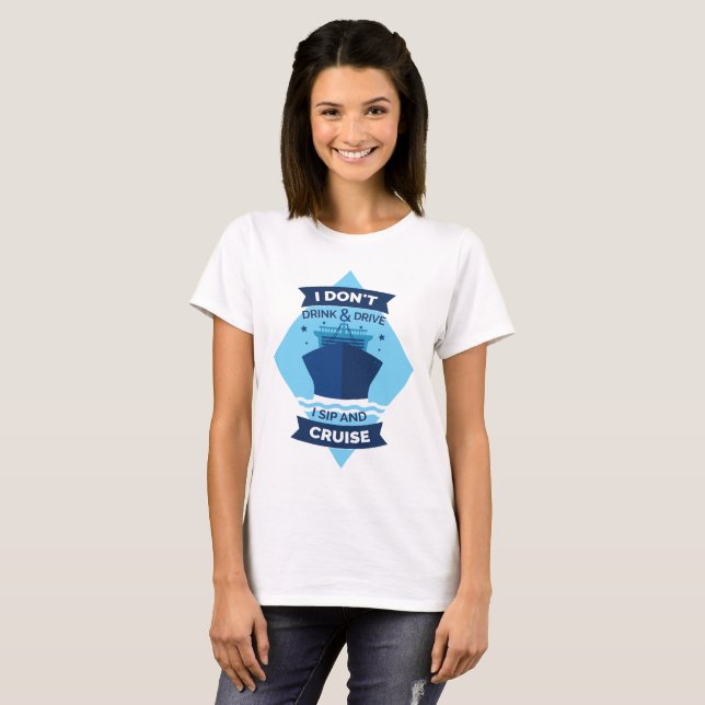 T-SHIRT T-SHIRT, LE CHEF DE LA CROISIÈRE (Devant entier)