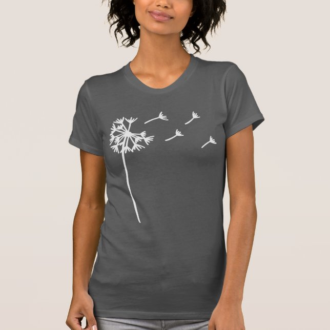 T-shirt T-Shirt, le gris du Dandelion féminin  (Devant)