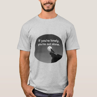 T-shirt T-Shirt, loup solitaire