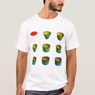 T-shirt T-shirt, lumière, invariants de rotation