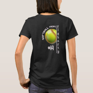T-shirt T Shirt maman de softball