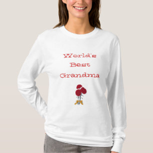 T-shirt T-Shirt, meilleur grand-mère Rose