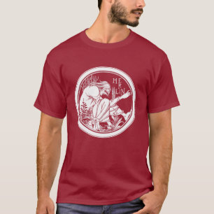 T-shirt T-shirt: Merlin - par Aubrey Beardsley