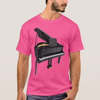 T-shirt T Shirt Musique De Piano Pour Hommes Femmes Garçon