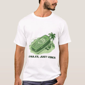 T-shirt t shirt No Rules, Just Vibes