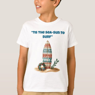 T-shirt T-Shirt-Noël Tropical Famille T Shirt