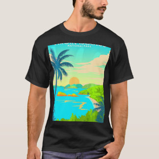 T-shirt T-Shirt, Parc national des Îles Vierges