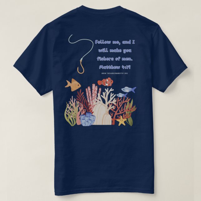 T-shirt T-Shirt, pêcheur (Design dos)