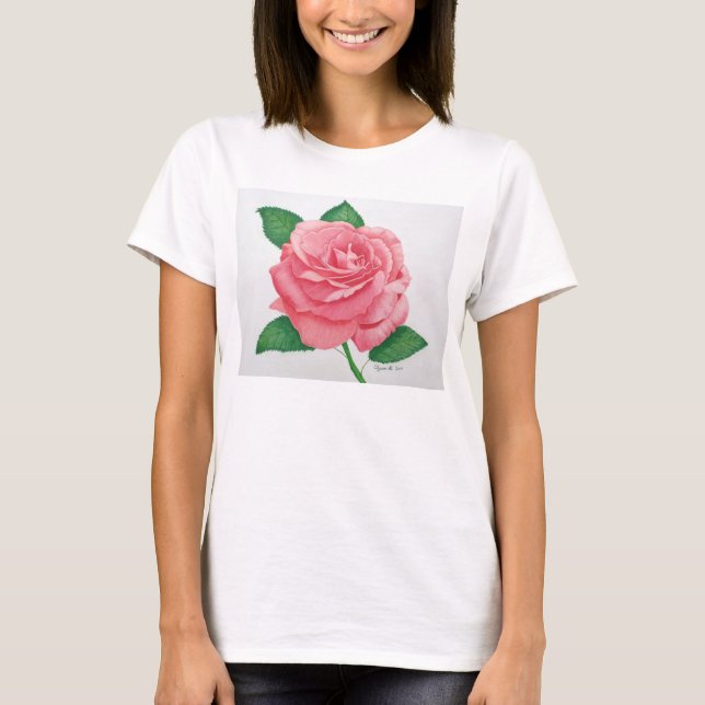 T-shirt T-shirt Pink Passion pour femmes (Devant)
