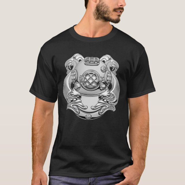 T-shirt T-Shirt, plongeur de 1re classe de la marine (Devant)