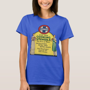 T-shirt T Shirt Poêle en Fonte Griswold 