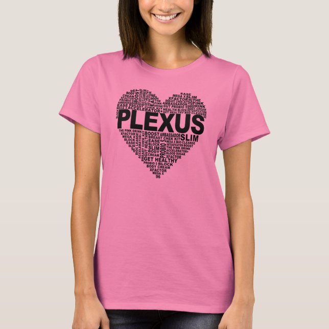 T-shirt T-shirt/réservoir de coeur de plexus (Devant)