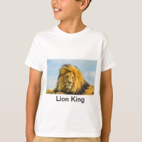 T Shirt - Roi Lion | Impressions de safari africai