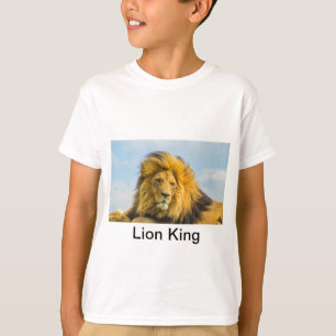 T-shirt T Shirt - Roi Lion Impressions de safari africai