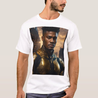 T-shirt "T-shirt Spiral Guerrier Futuriste - Bold & Dynam