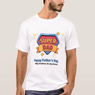 T-shirt "T-shirt Super Papa - cadeau de Fête des pères par