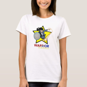 T-shirt T-Shirt, superstar des femmes guerrières en affai