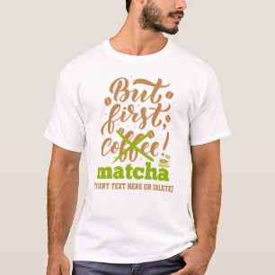 T-shirt T-shirt T-Shirt pour buveur en latte blanc