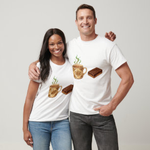 T-shirt T shirt thé et biscuits