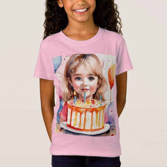 T-Shirt 🎉 "T-shirt Vibes d'anniversaire - Célébrez en sty (Devant)