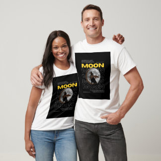 T-shirt T shirt with a dynamic poster