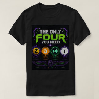 T-shirt T-ShirtLes quatre seuls dont vous avez besoin – Cr
