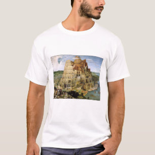 T-shirt T-shirts: Tour de Babel - Pieter Bruegel