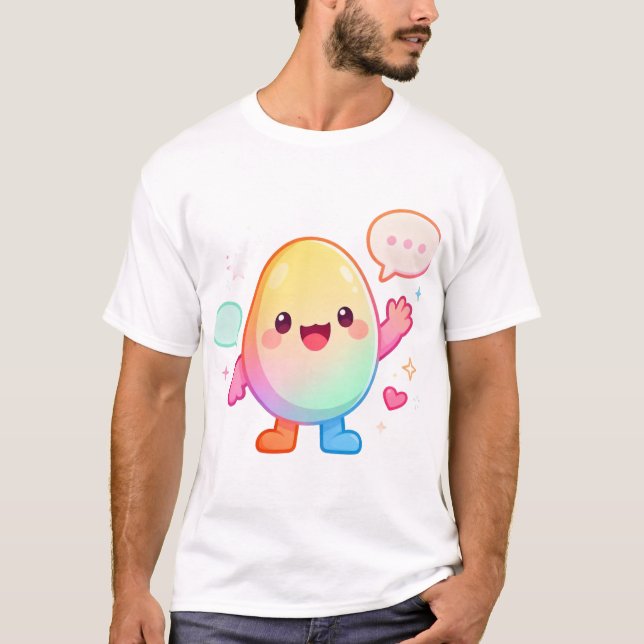 T-shirt T-ShirtThe Funny Egg Life (Devant)