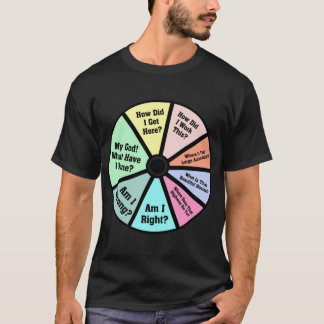 T-shirt T-ShirtUne Fois Dans Un Diagramme À Jour 