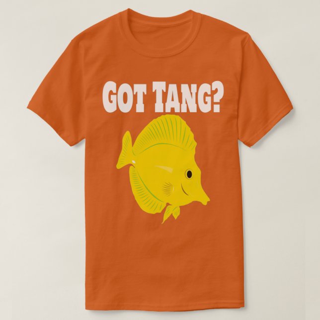 T-shirt t tang jaune (Design devant)