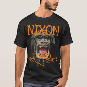 T-shirt Ta nned Repos & Prêt NIXON 2028 Président