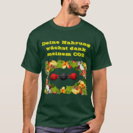 T-shirt Ta nourriture vit grâce à mon CO2