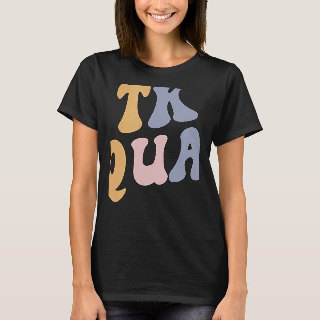 T-shirt TA Squad 1st day of School Cactus teaching assista (Devant)