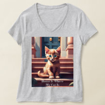 T-shirt Tabby Kitten