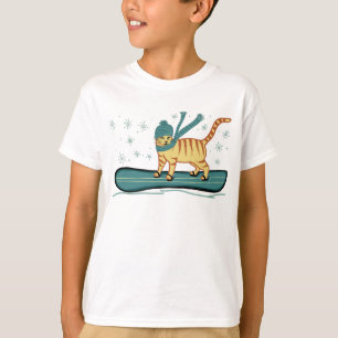 T-shirt Tabby Tabby Chat Cute