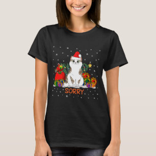 T-shirt Tabi Cat Noël Désolé Noël