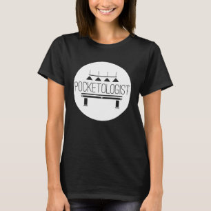 T-shirt Table De Billard Vintage Pour Joueur