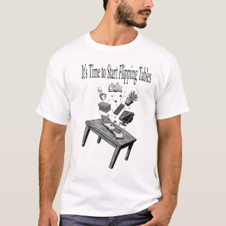 T-shirt Table de retournement Mème Rage Comique Drôle Humo