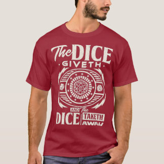 T-shirt Table RPG Dice jeu de plateau - Master Role