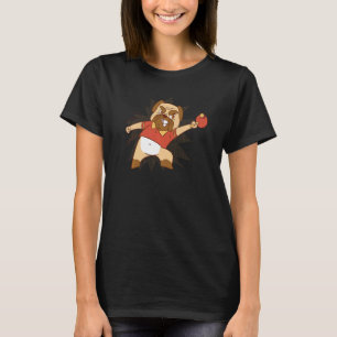 T-shirt Table Tennis Chien Pong Design Pingpong Outfit Chi