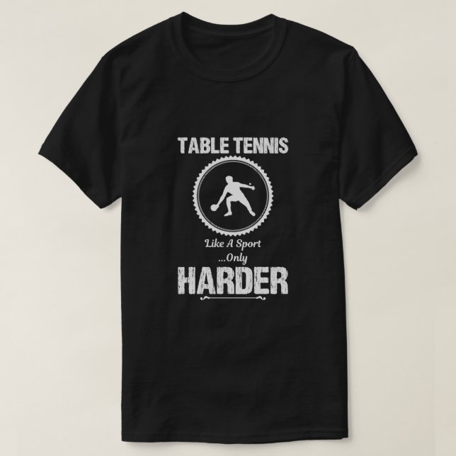 T-shirt Table Tennis Drôle Design Pour Cadeau 18 (Design devant)