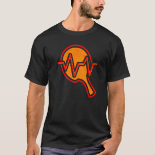 T-shirt Table Tennis Heartbeat Ping Pong