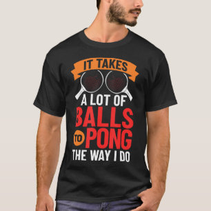 T-shirt Table Tennis Vêtements Ping Pong Lecteur Costume P