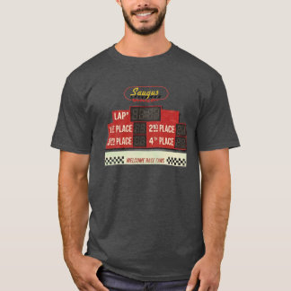 T-shirt tableau d'affichage abandonné de Saugus Speedway