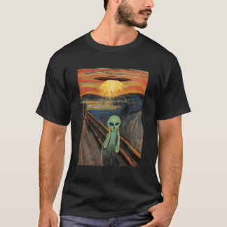 T-shirt Tableau de cri Alien