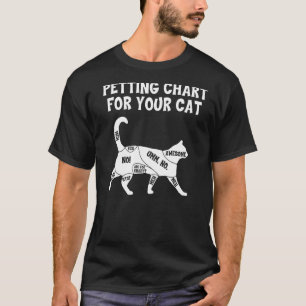 T-shirt Tableau De Paramètre Pour Le Propriétaire Du Chat