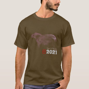 T-shirt Tableau original OX Année chinoise Anniversaire Ho